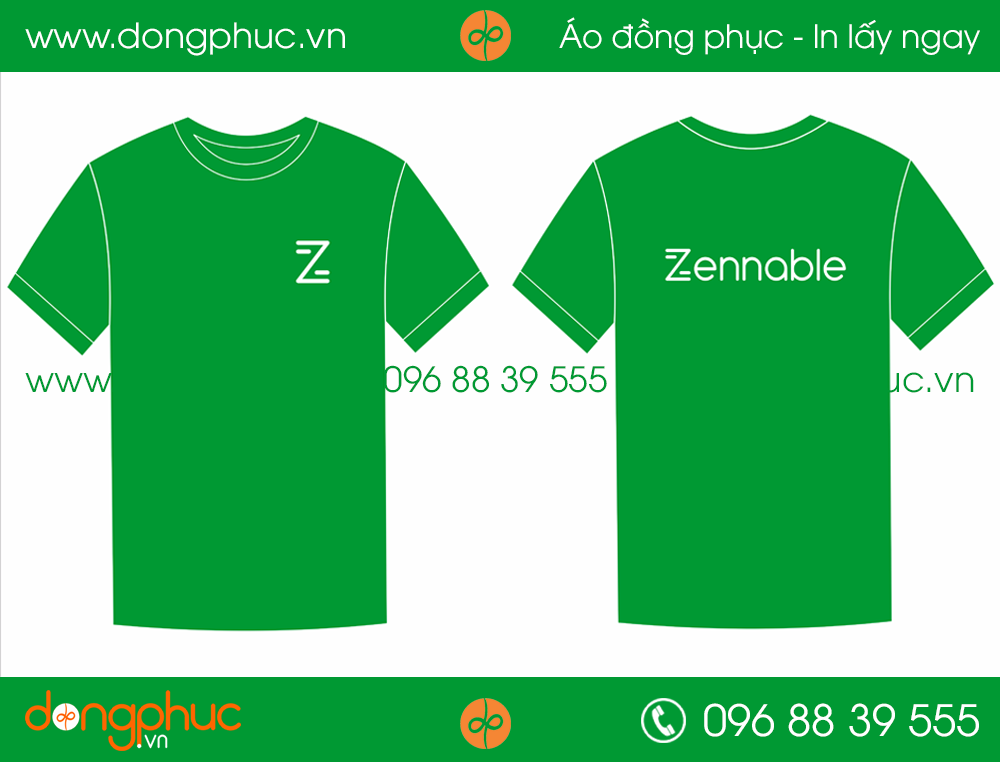 Áo phông đồng phục công ty Zennable